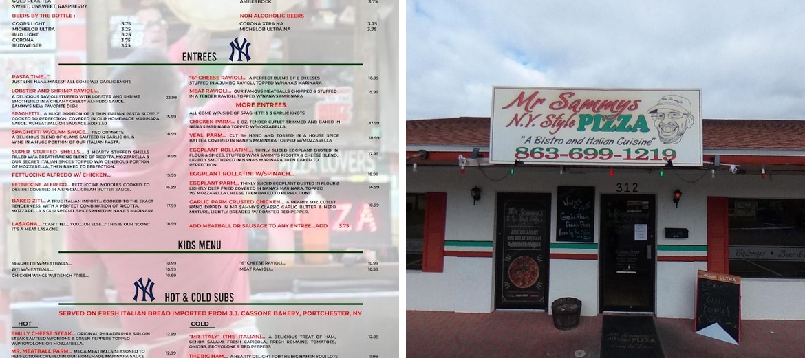 Mr Sammy's Pizza